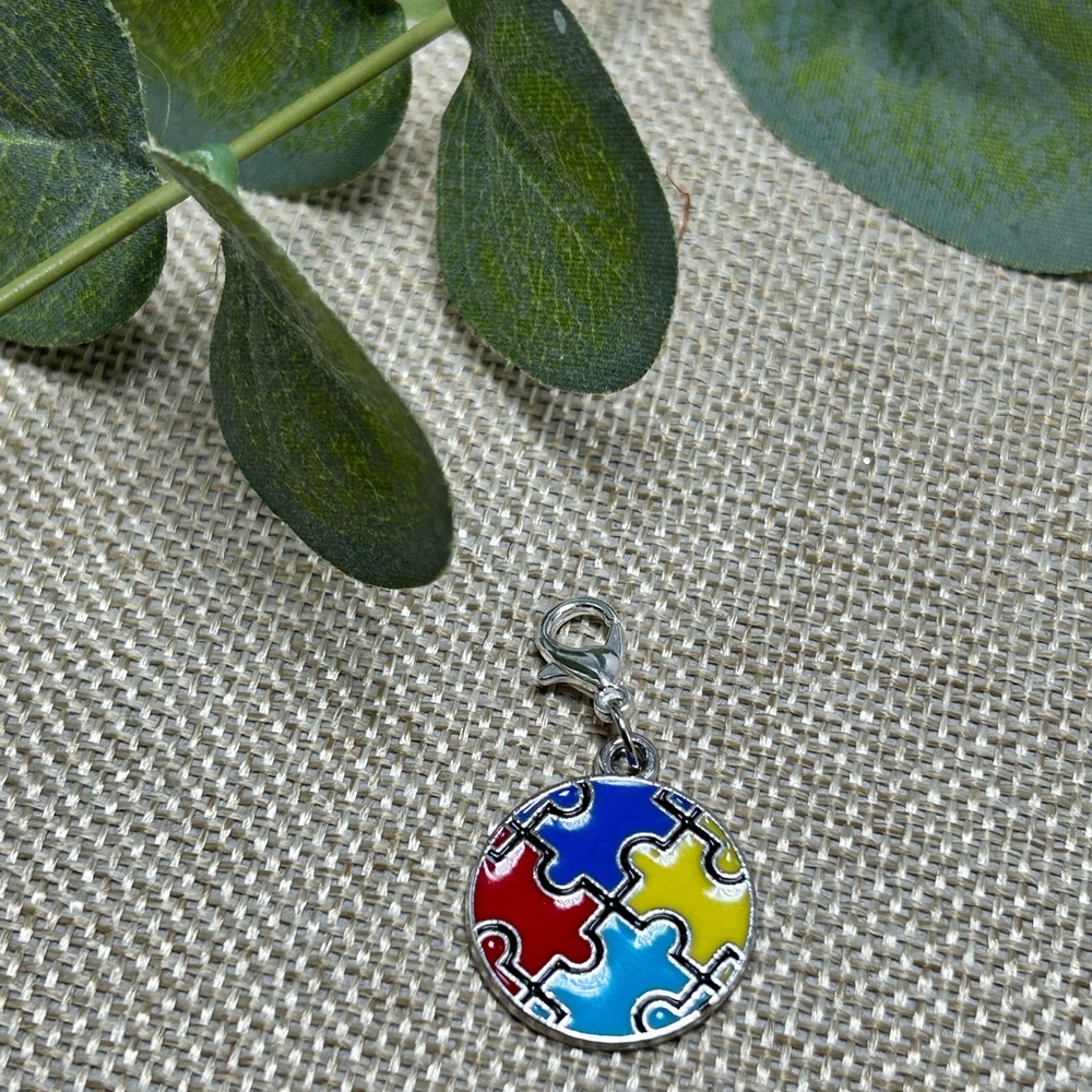 COPY - Autism Awareness 🧩 Charm
